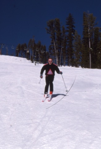 1988 John Kowalski — On the Mountain — Happy ski day