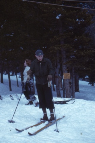 1950's Earl Hall with Pipe