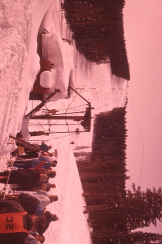 Hall 1960s Poma Lift Line, Race Day?