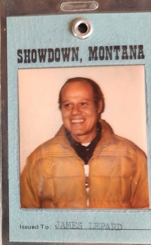 1973-74 James Lepard front Season Pass