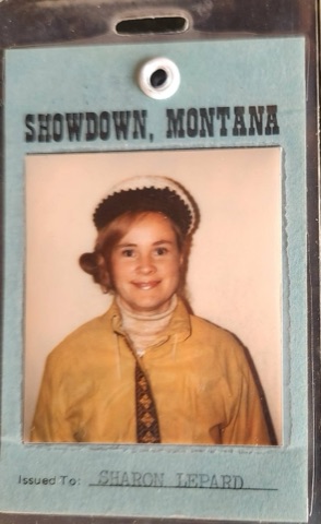 1973-74 Sharon Lepard, front Season Pass