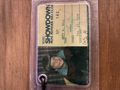 1982-83 Matt Hall Season Pass