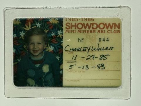 1985-86 Charley Willett Season Pass