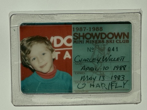 1987-88 Charley Willett Season Pass