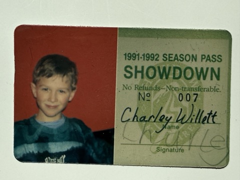 1991-92 Charley Willett Season Pass