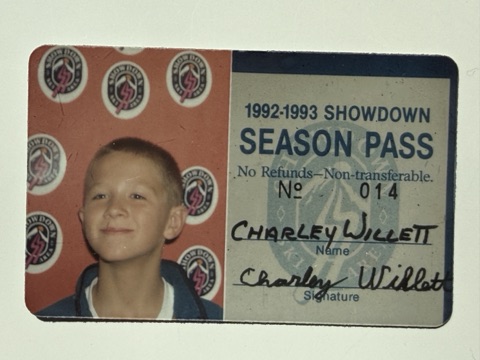 1992-93 Charley Willett Season Pass