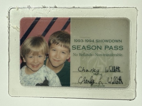 1993-94 Charley Willett Season Pass