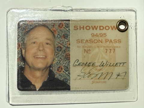 1994-95 George Willett Season Pass