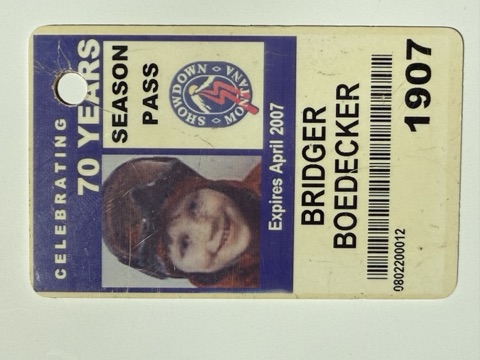 2006-07 Bridger Boedecker Season Pass