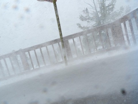 2012 After Season Snow, 24 inches overnight Facebook Post from 04-28-2012
