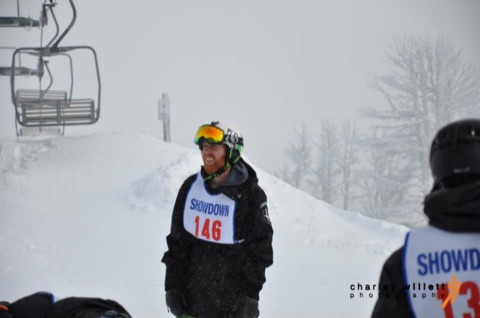 2013 Ryan Quinn — Top of the Triple Chair — Bump Off League Facebook Post from 01-14-2013
