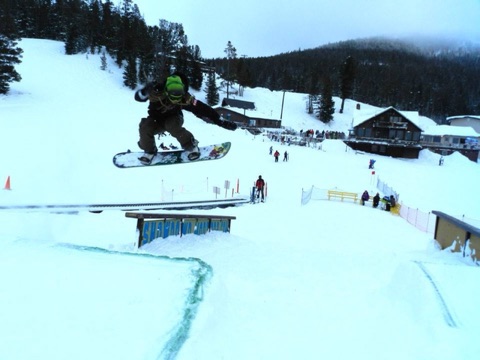 2013 Lodge Rail Jam Facebook Post from 12-15-2013