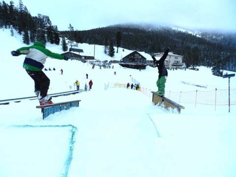 2013 Lodge Rail Jam Facebook Post from 12-15-2013