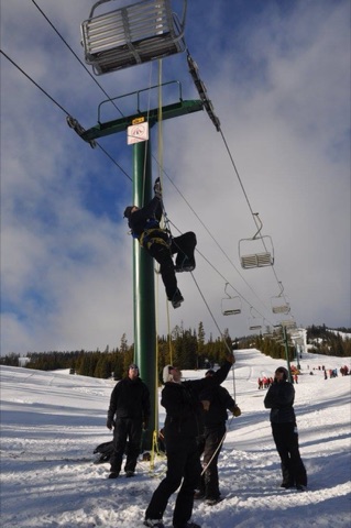2015 Training Clinic & Lift Evacuation Facebook Post from 12-07-2015