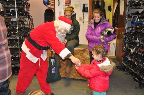 2015 Ski With Santa! Facebook Post from 12-19-2015