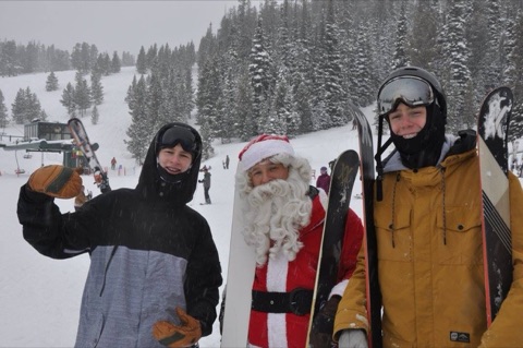 2015 Ski With Santa! Facebook Post from 12-19-2015
