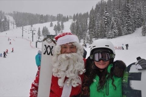 2015 Ski With Santa! Facebook Post from 12-19-2015