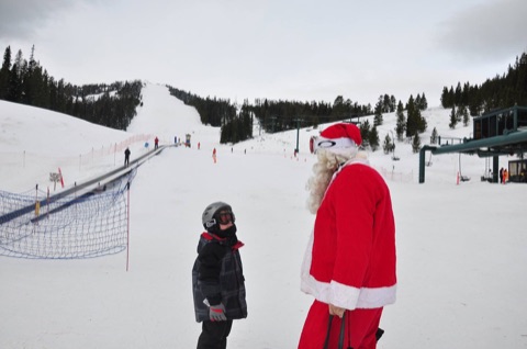 2016 Skiing with Santa! Facebook Post from 12-24-2016