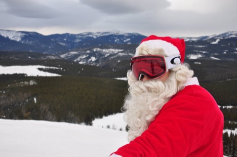 2016 Skiing with Santa! Facebook Post from 12-24-2016