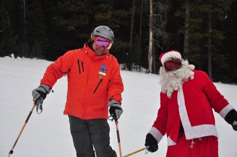 2016 Skiing with Santa! Facebook Post from 12-24-2016