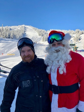 2017 Skiing with Santa! Facebook Post from 12-23-2017