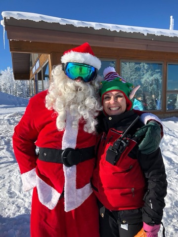 2017 Skiing with Santa! Facebook Post from 12-23-2017