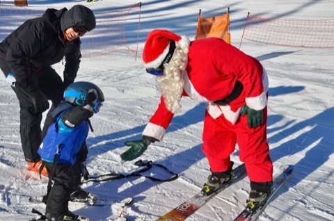 2017 Skiing with Santa! Facebook Post from 12-23-2017