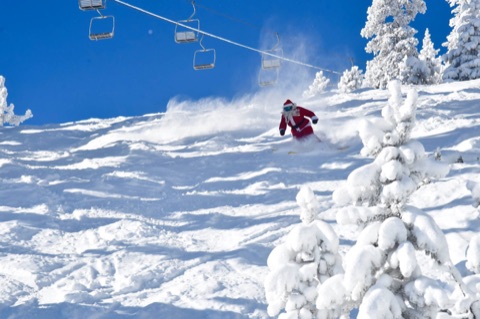 2017 Skiing with Santa! Facebook Post from 12-23-2017