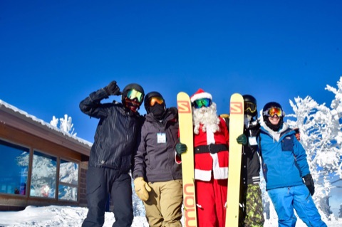 2017 Skiing with Santa! Facebook Post from 12-23-2017