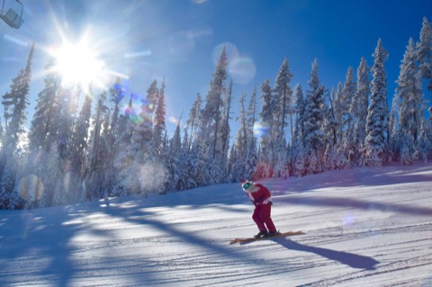 2017 Skiing with Santa! Facebook Post from 12-23-2017