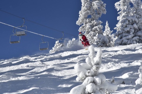 2017 Skiing with Santa! Facebook Post from 12-23-2017