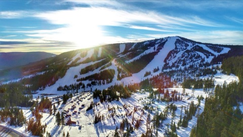 2021 The Mountain — Aerial view of Showdown Facebook Post from 01-16-2021