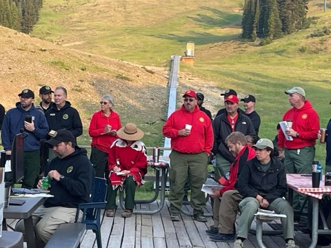 2021 Lodge Deck — 2021 Fire Camp Facebook Post from 08-02-2021