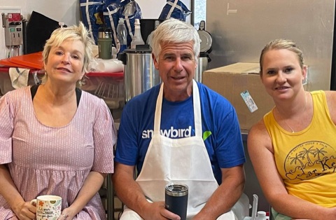 2021 Katie Boedecker, Allan Rabbitt, Kim Johnson — Kitchen — 2021 Fire Camp Facebook Post from 08-02-2021