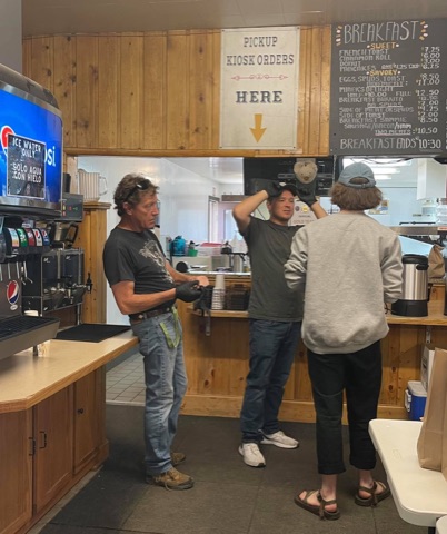 2021 Frankie Feeback, William Gold, Bridger Boedecker — Kitchen — 2021 Fire Camp Facebook Post from 08-02-2021