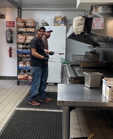 2021 Patrick Estes, Jesse Gregory — Kitchen — 2021 Fire Camp Facebook Post from 08-02-2021