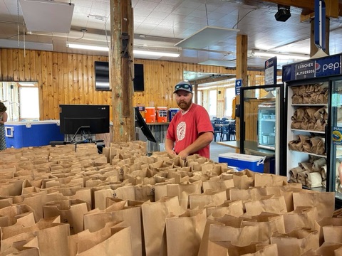 2021 Jesse Gregory — Kitchen — 2021 Fire Camp Facebook Post from 08-02-2021