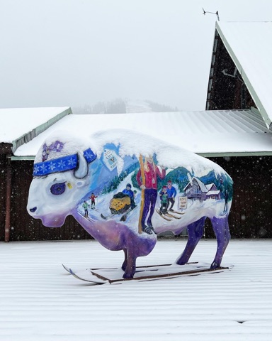 2021 The T-Bar — First Snow! Facebook Post from 10-11-2021