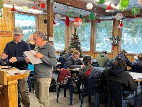 2021 Scott Mosher, Chris Kubas, Will Kenyon, Hannah Patrick — The Lodge — Fall Training Facebook Post from 12-04-2021