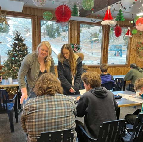 2021 Hannah Patrick, Noah Wentworth, Issac Watson, Kamila Allen — The Lodge — Fall Training Facebook Post from 12-04-2021