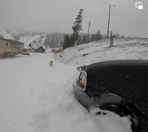 2022 AJ Korselin, Luke Jaraczeski — On the Mountain — June snow and riding Facebook Post from 06-17-2022