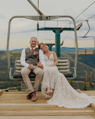 2022 Top of the Triple Chair — Summer Wedding Facebook Post from 07-26-2022