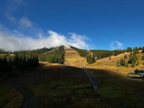 2022 The base area — First Snow! Facebook Post from 09-23-2022