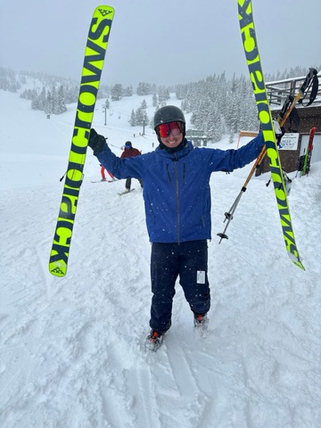 2023 The base area — 56" Storm, time to ski! Lifts opened at 11:30! Facebook Post from 02-20-2023
