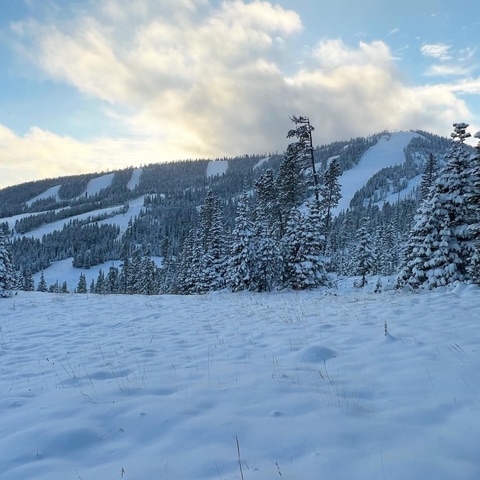 2023 The Meadows — First Tracks Facebook Post from 10-27-2023