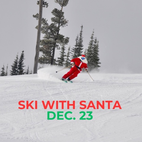 2023 Jake Larson — On the Mountain — Ski with Santa Facebook Post from 12-21-2023