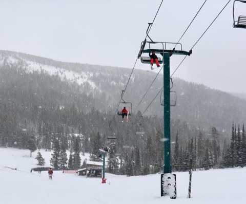 2023 Kent Pederson — Triple Chair — Opening day Facebook Post from 12-25-2023