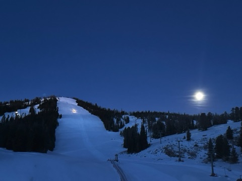 2023 The base area — Grooming Sunrise Facebook Post from 12-27-2023