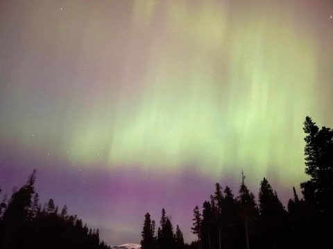2024 Kings Hill Pass — Northern Lights Facebook Post from 05-11-2024