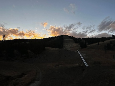 2024 The base area — Sunset Facebook Post from 10-27-2024